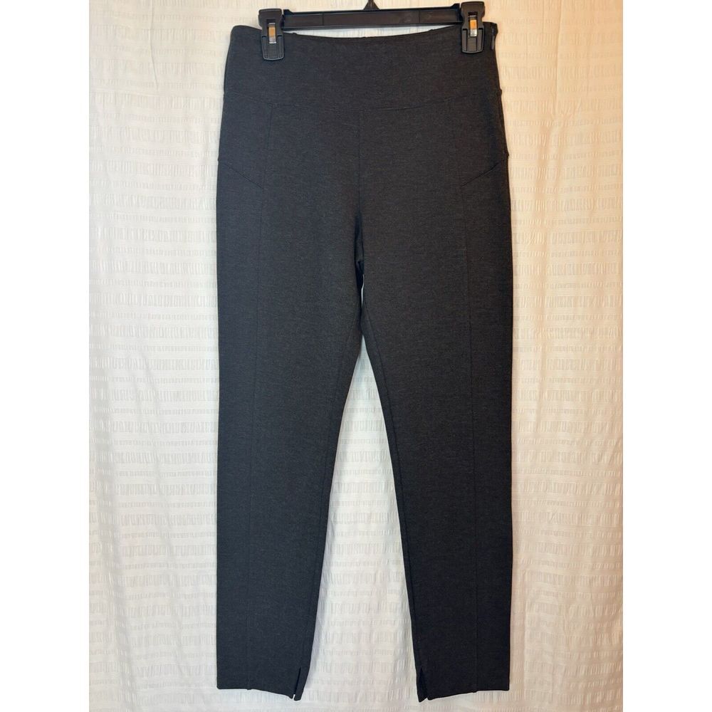 Women's S Small Vineyard Vines Side Zip Ankle Legging Pants Charcoal‎ Gray
